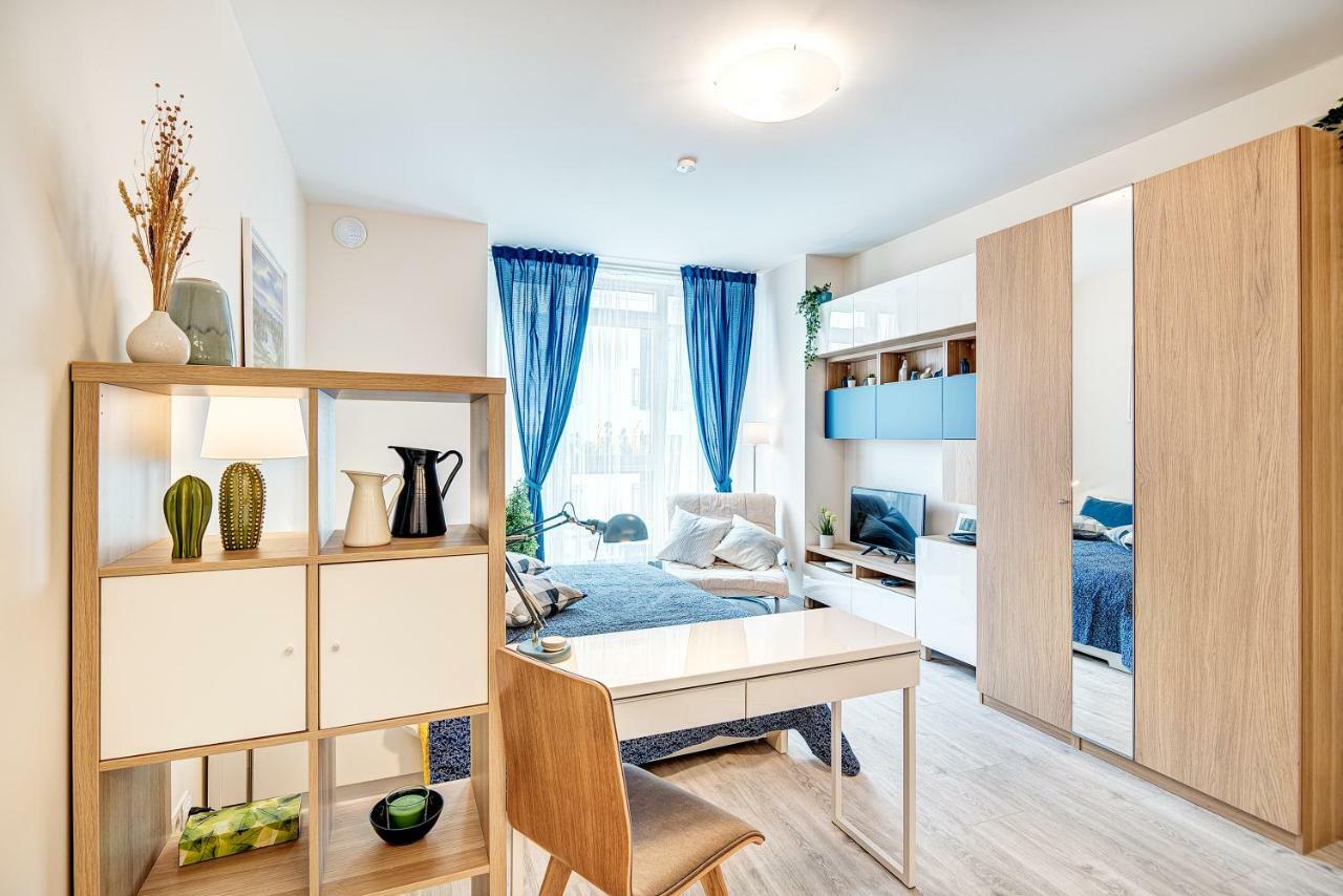 Happy Inn Studio Historic Center, Self Check-In, Ac, Parking In The Undergrnd Garage, VNO Extérieur photo