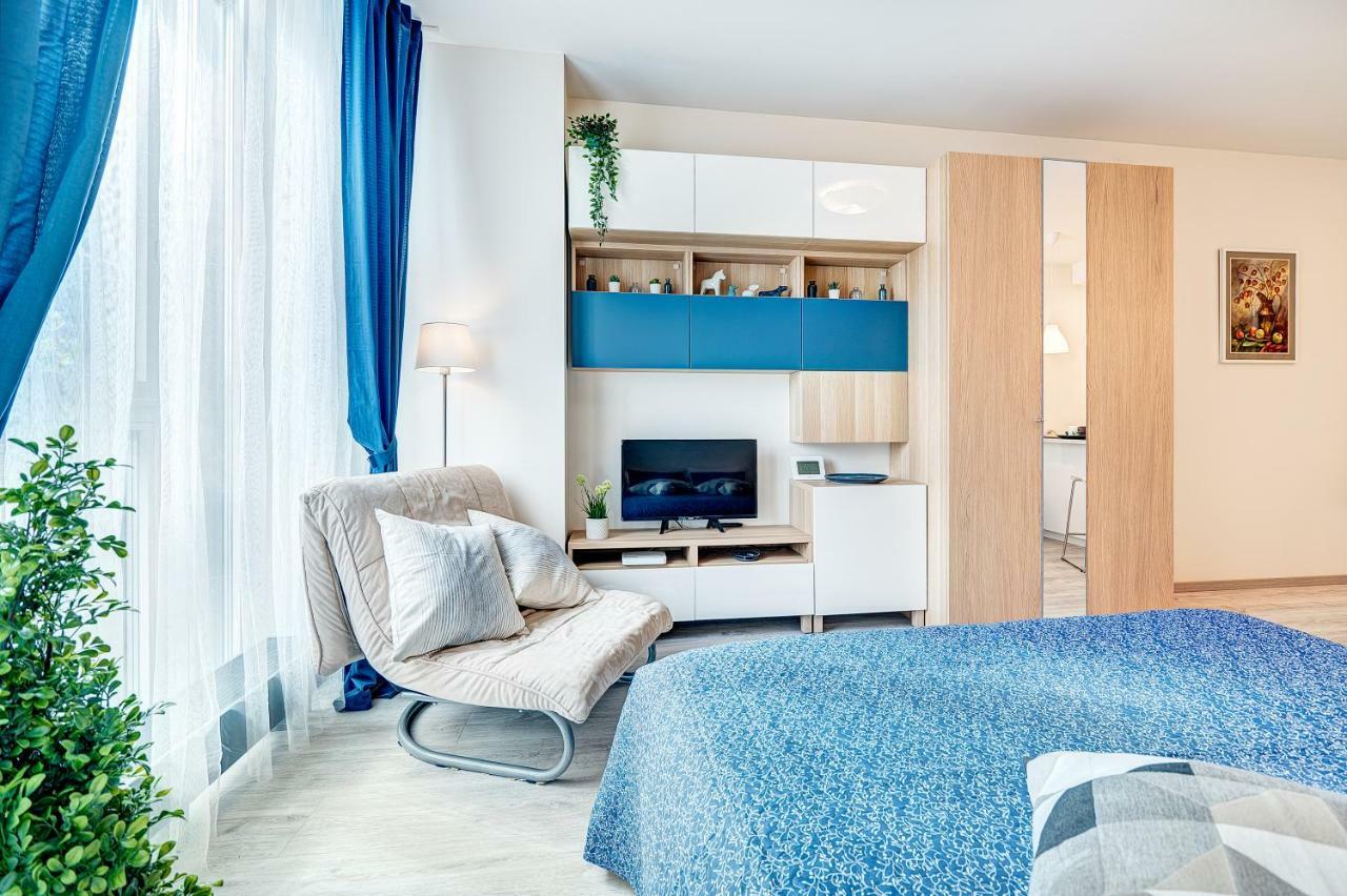 Happy Inn Studio Historic Center, Self Check-In, Ac, Parking In The Undergrnd Garage, VNO Extérieur photo